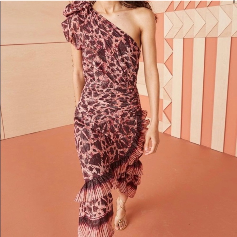 Ulla Johnson Anja Dress - Bordeaux